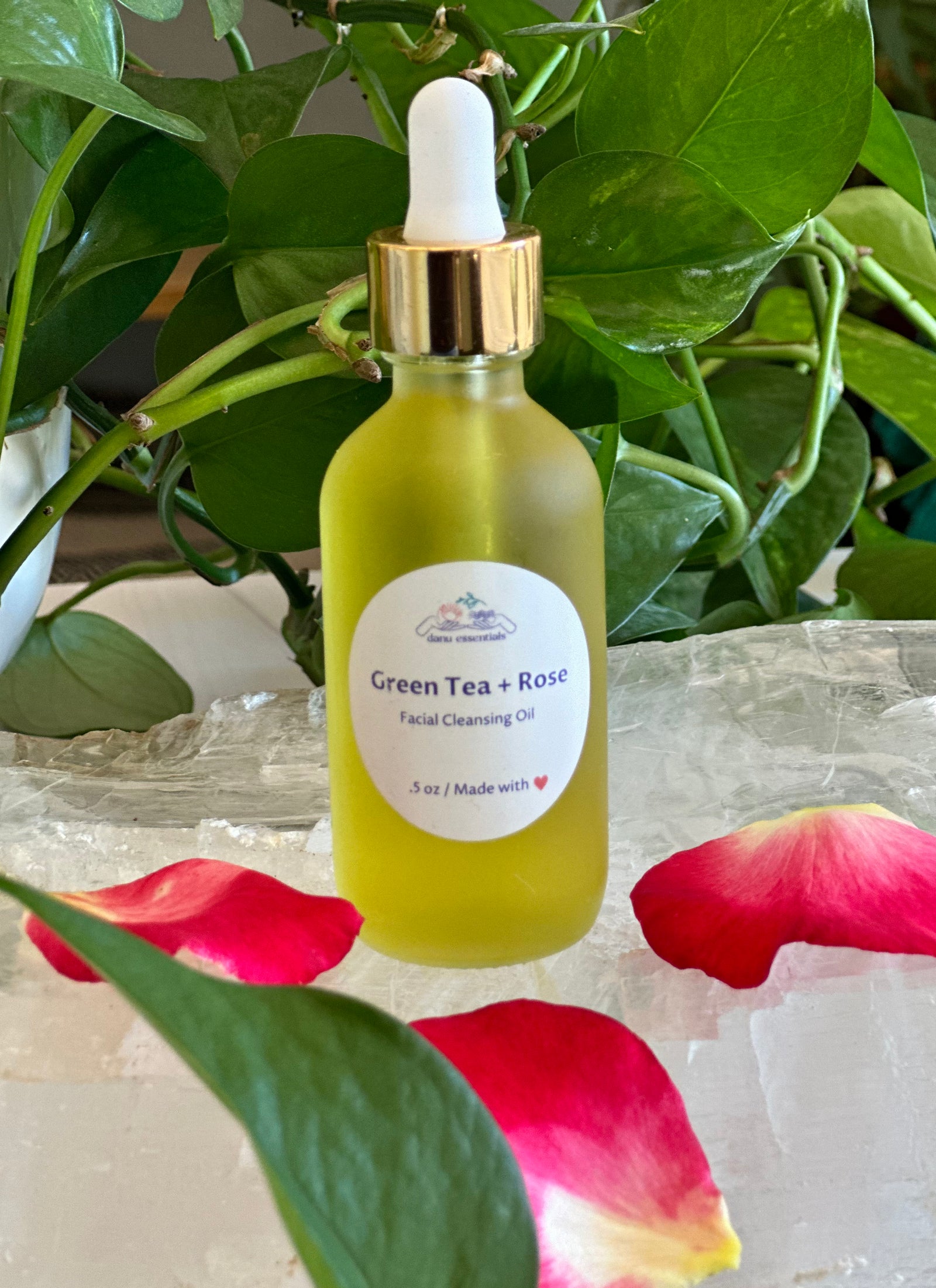 Green Tea + Rose Cleansing Oil