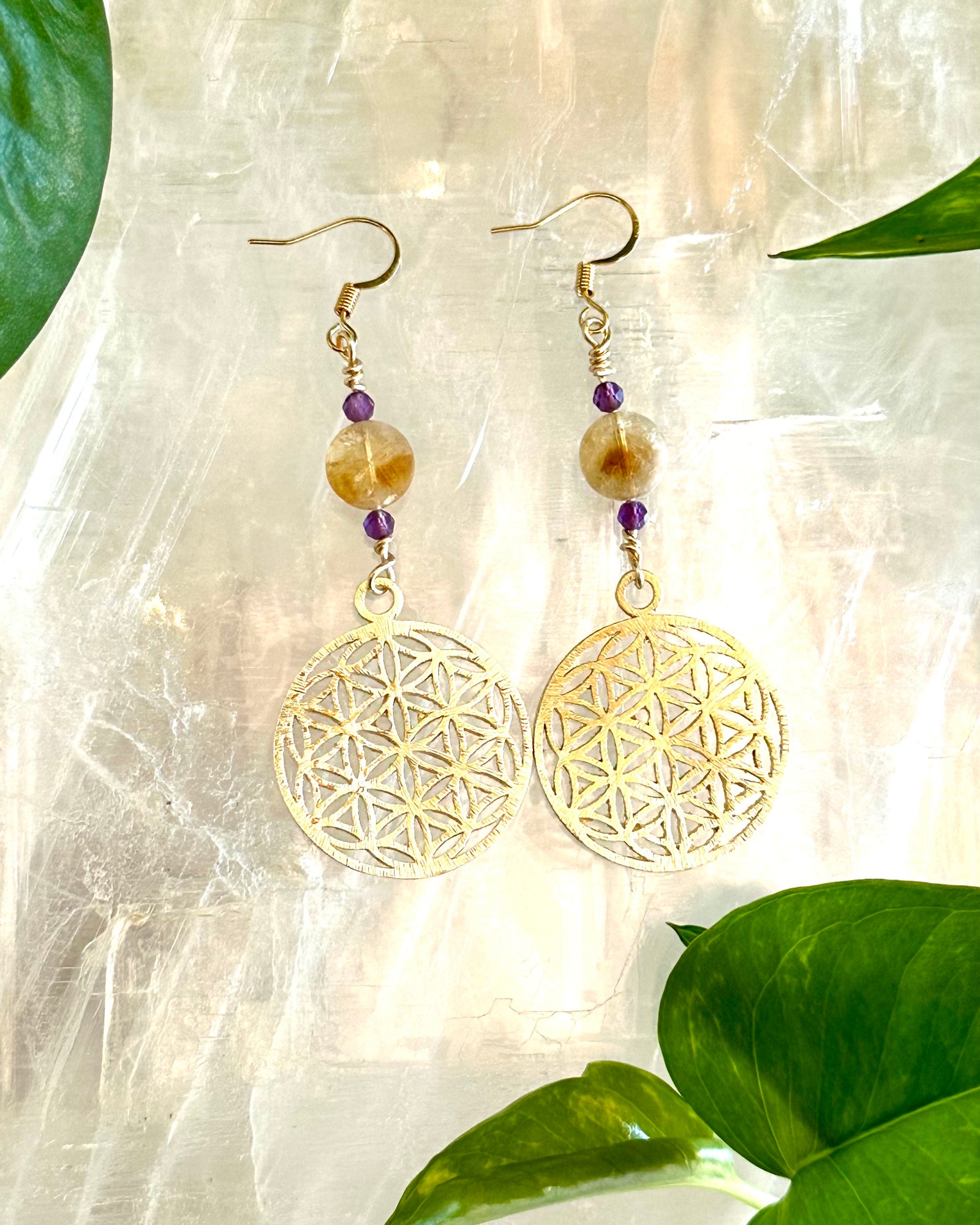 Sacred Geometry Earrings