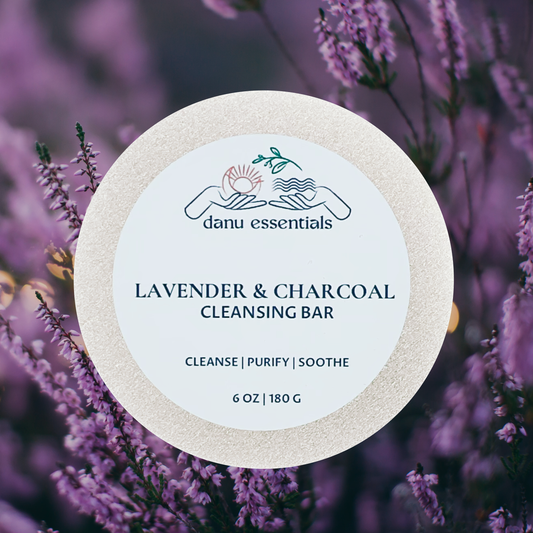 Lavender & Charcoal Jojoba Cleansing Bar